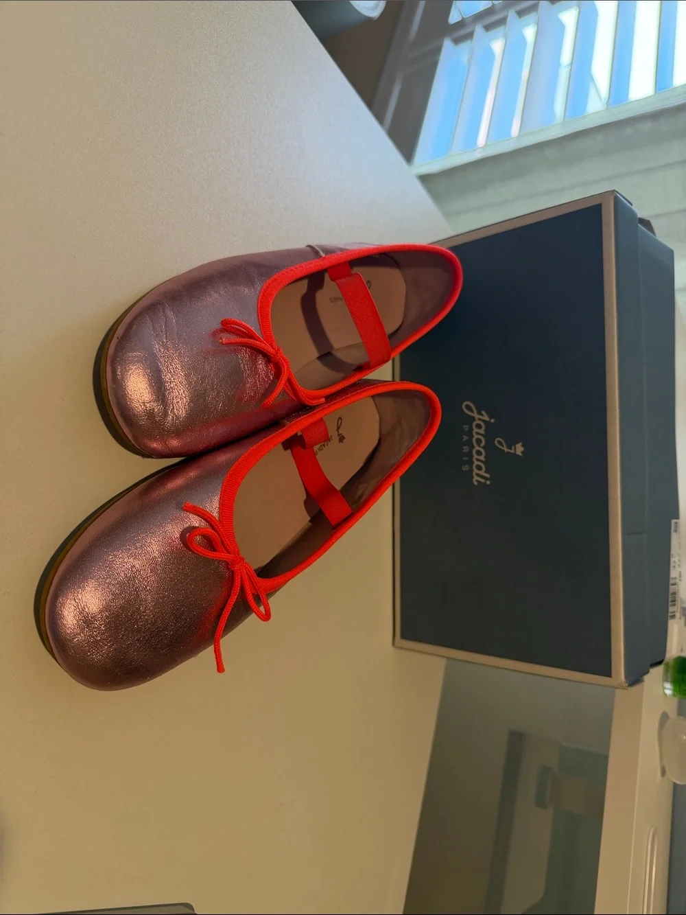 Jacadi Albertine Ballet Flats – Size 34 (US Kids 3 / Women’s 5-5.5)